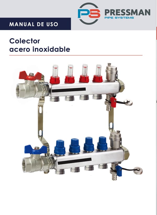 miniatura Manual Uso Colector Inox PRESSMAN